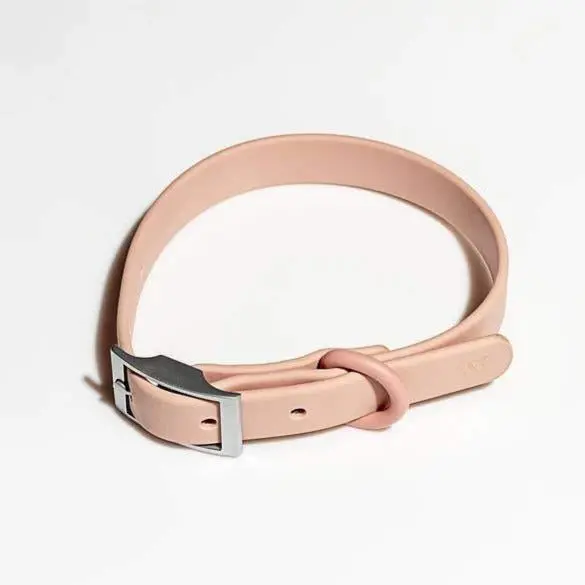 Modern Dog Collar In Blush << Clearance >> 1