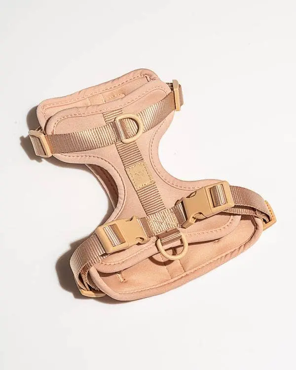 Cushioned Dog Harness In Tan << Final Sale >> 1