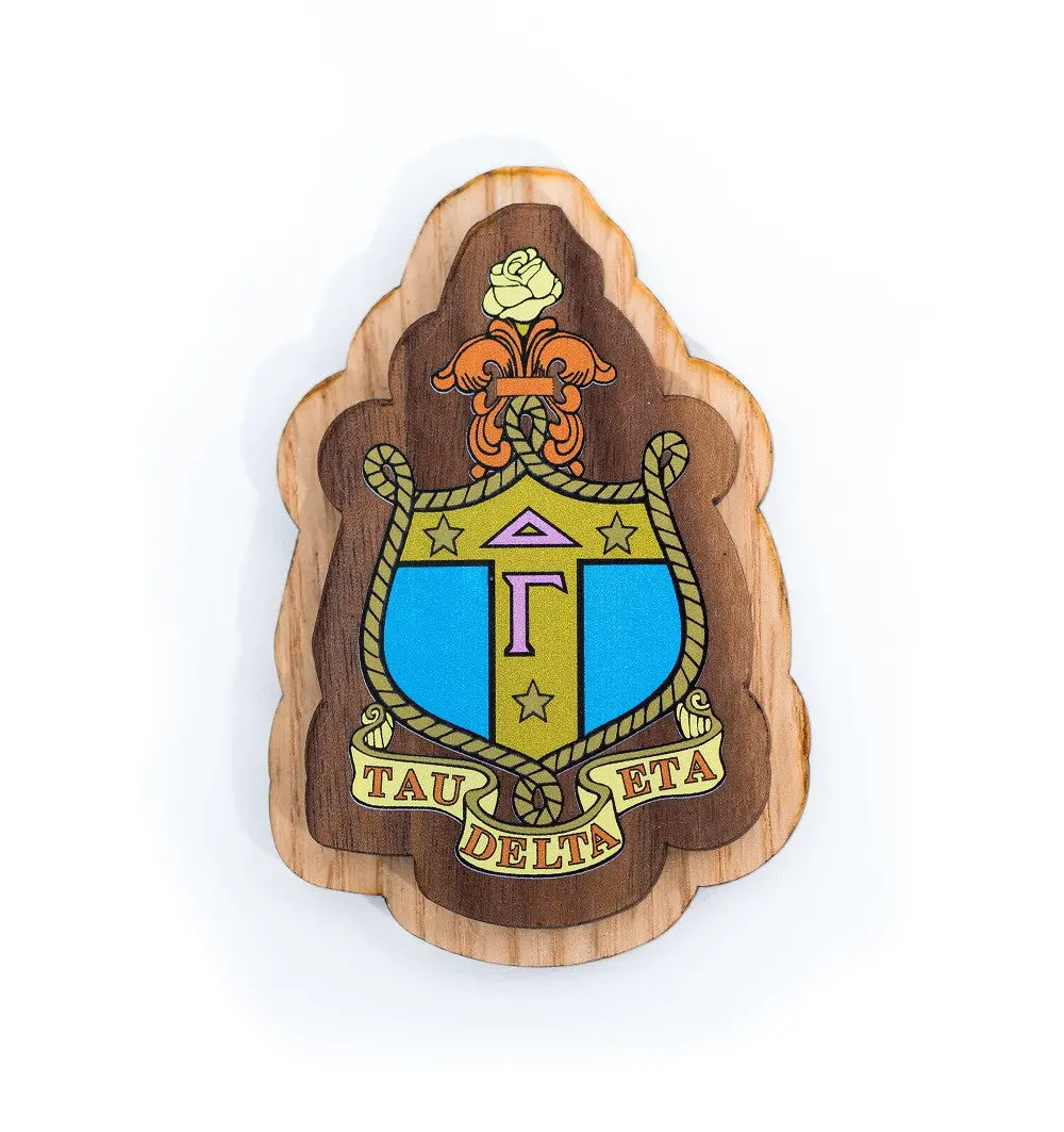 Delta Gamma Large Wood Crest 1