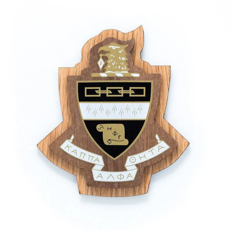 Kappa Alpha Theta Large Wood Crest 1