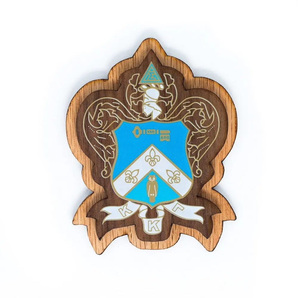 Kappa Kappa Gamma Large Wood Crest 1