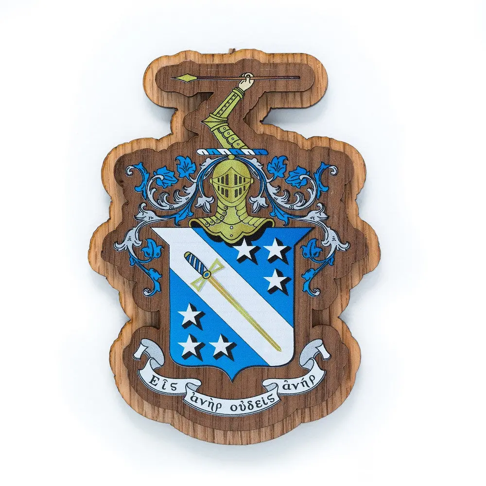 Phi Delta Theta Large Wood Crest 1
