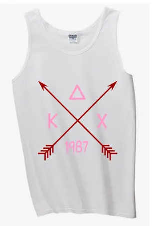 Kappa Delta Chi Vinyl Arrow Tank - Discontinued 1