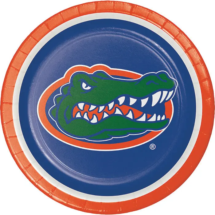 Bulk Pack Of 16 Florida Gators Paper Plates 1