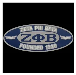 Zeta Phi Beta Oval Founder Pin 1