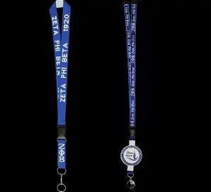 Zeta Phi Beta Lanyard Nsemblem 1