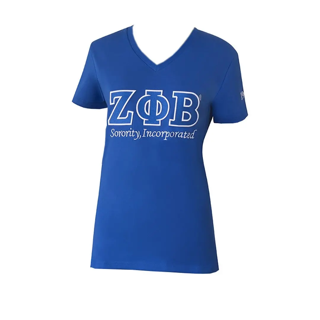 Zeta Phi Beta Luxury Cotton Tee 1