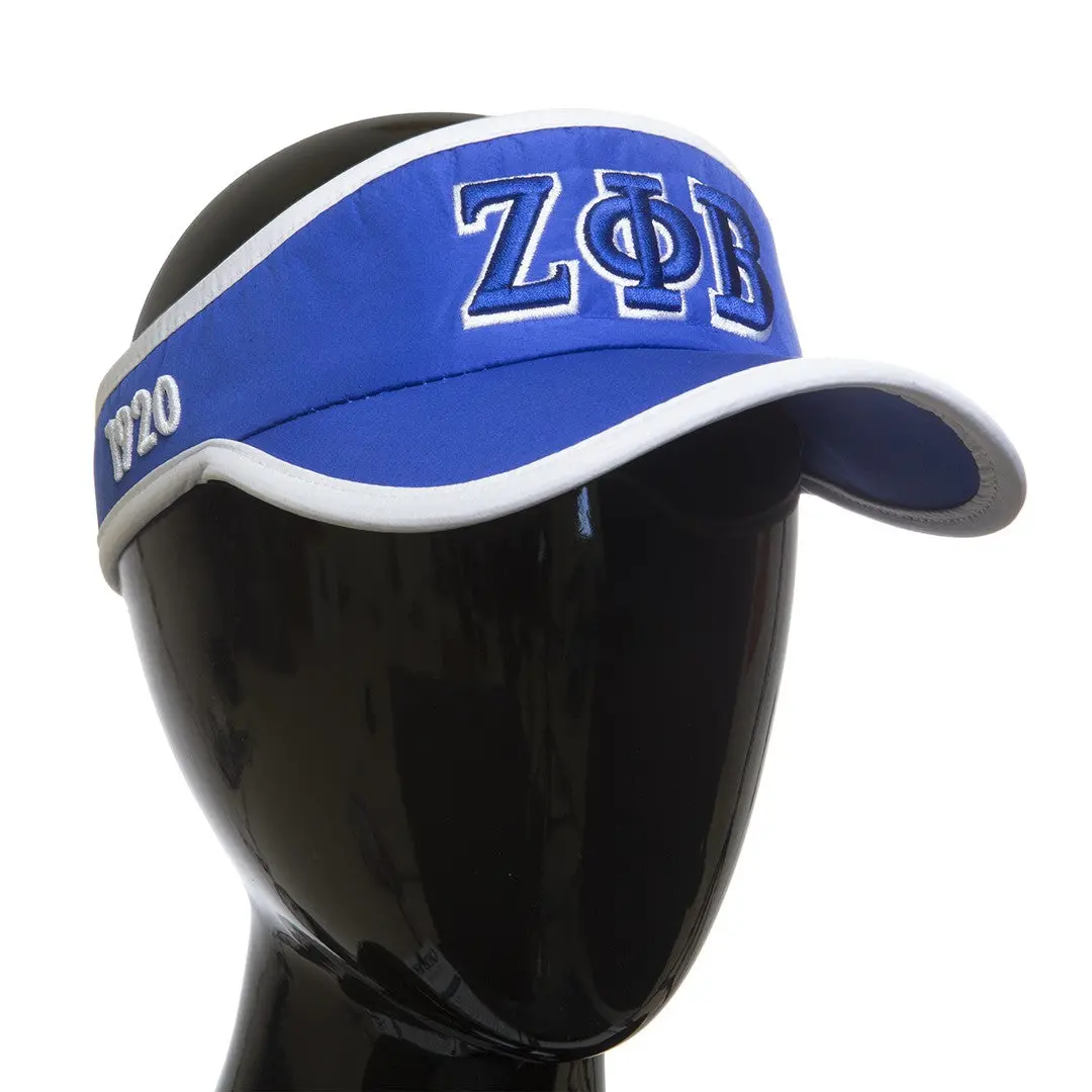 Zeta Phi Beta Featherlite Visor 1
