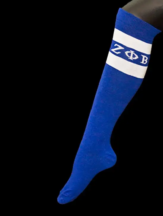 Zeta Phi Beta Knee High Socks 1