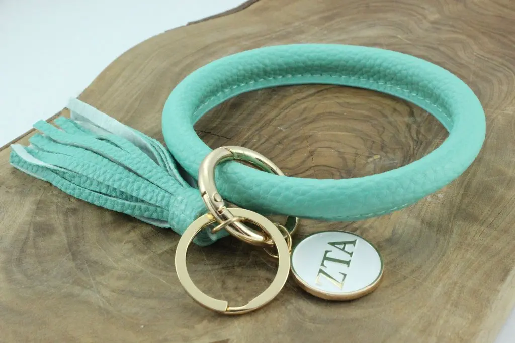 Zeta Tau Alpha Keychain Bangle 1