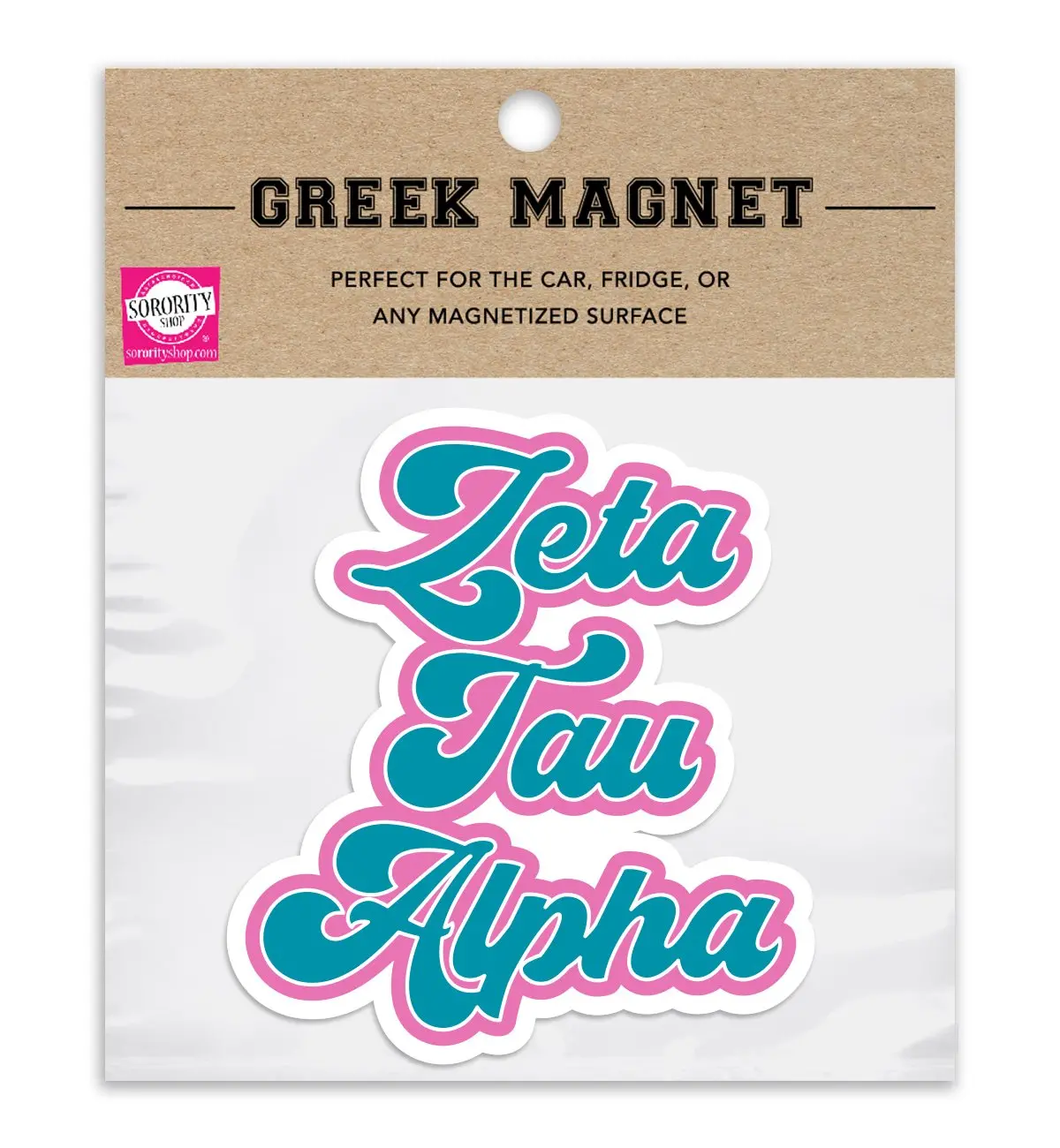 Zeta Tau Alpha Retro Magnet 1