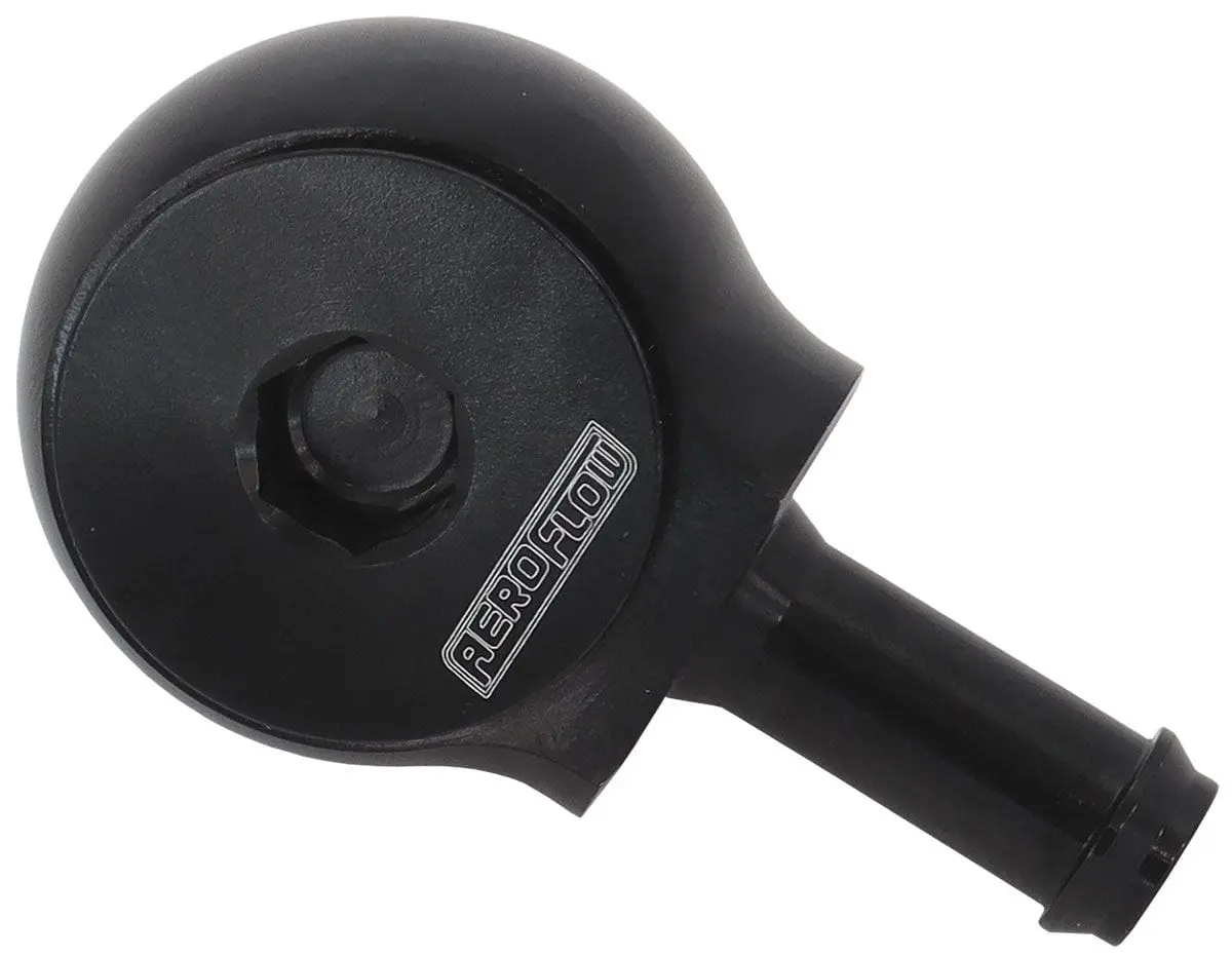 Af959-06-06Blk 6An Orb To 3/8" Barb 90° Low-Profile Adapter – Black Anodized 1