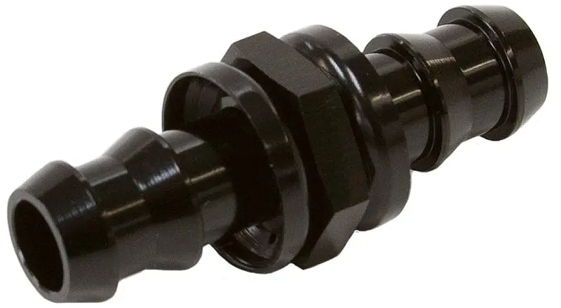Af410-10-08Blk -8 To -10 Push-Lock Male-To-Male Barb Adapter 1