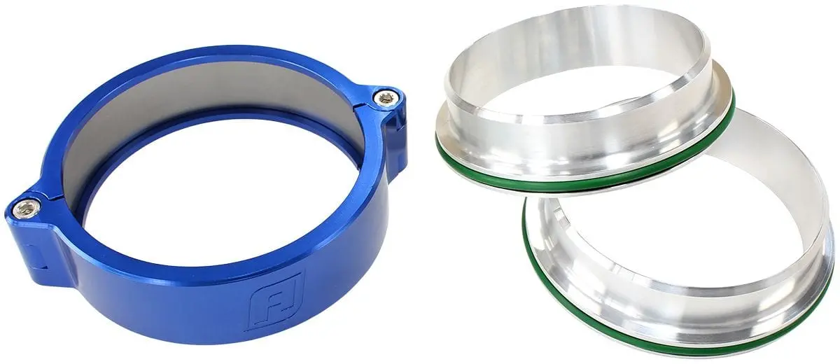5-Inch Billet Aluminum Intercooler Quick-Connect Clamp – Precision-Machined Af25-5000Bl 1