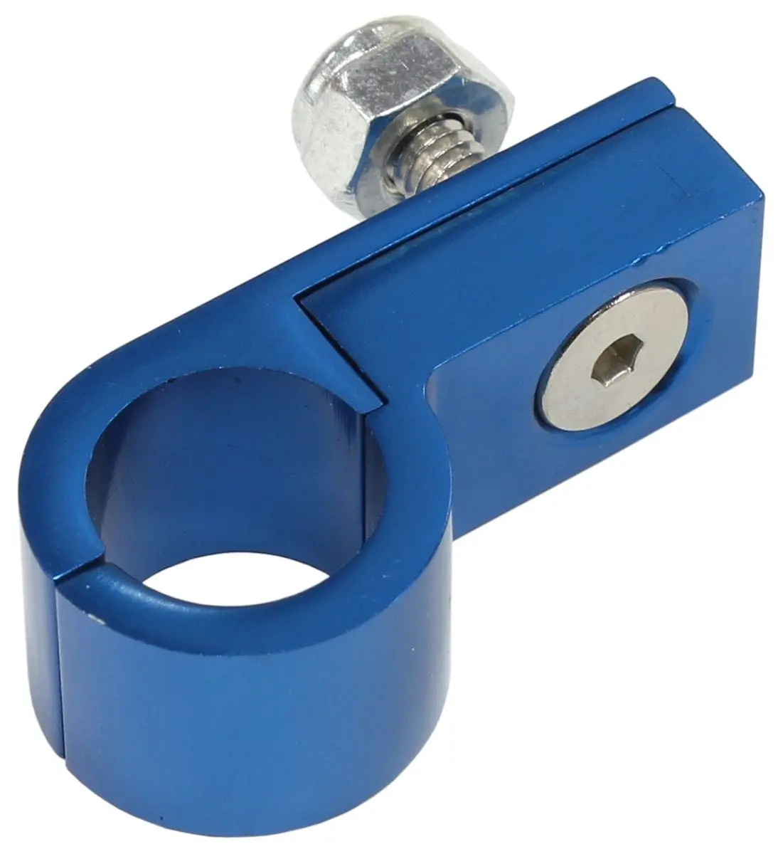 Af157-17 Braided Stainless Steel Hose With Blue Anodized Finish, -16 An 1