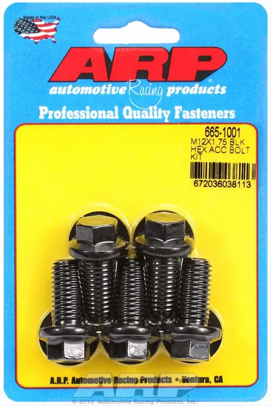 Arp 665-1001 Chromoly Steel Engine Bolts – Grade 8 Equivalent 1