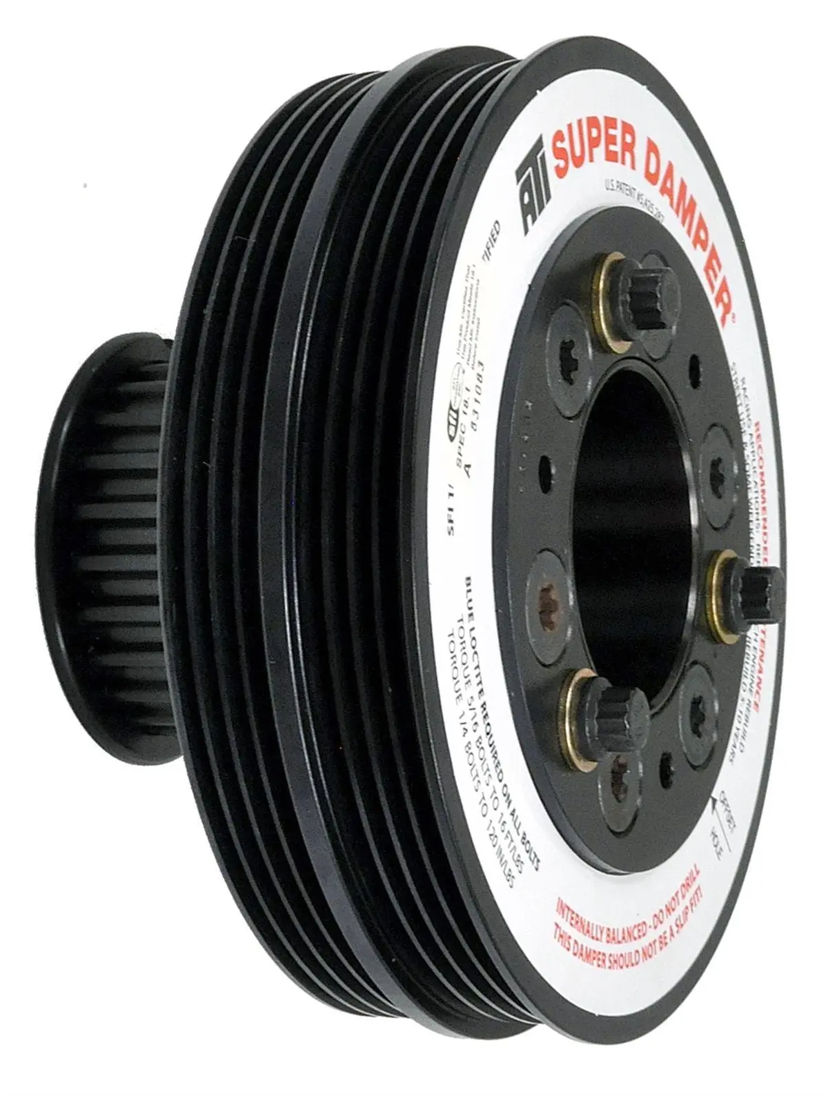 Ati Performance Harmonic Balancer – Billet Steel Damper For High-Rpm Engine Stability 1