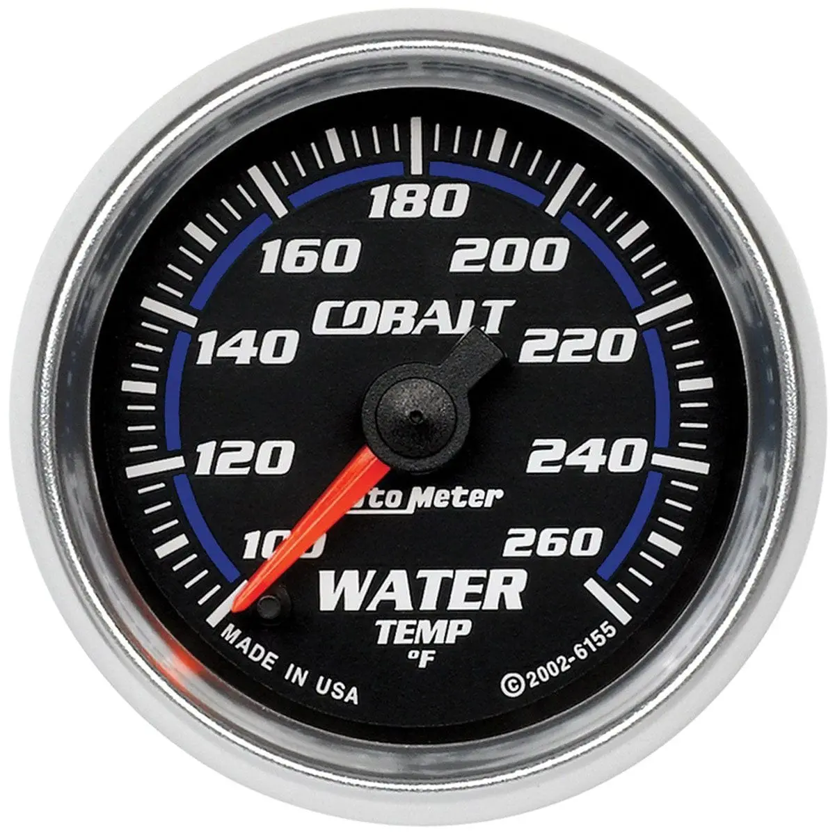 Autometer Cobalt Series Water Temperature Gauge – Au6155 1
