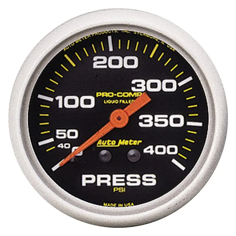 Pro-Comp Analog Pressure Gauge – 2-1/16" Diameter, 0–100 Psi Range (Au5424) 1
