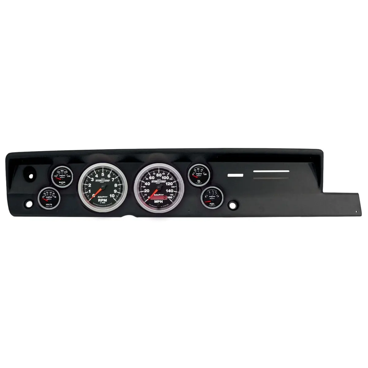 Autometer Sport-Comp Ii Analog Gauge Cluster – 6-Piece Set 2118-12 1