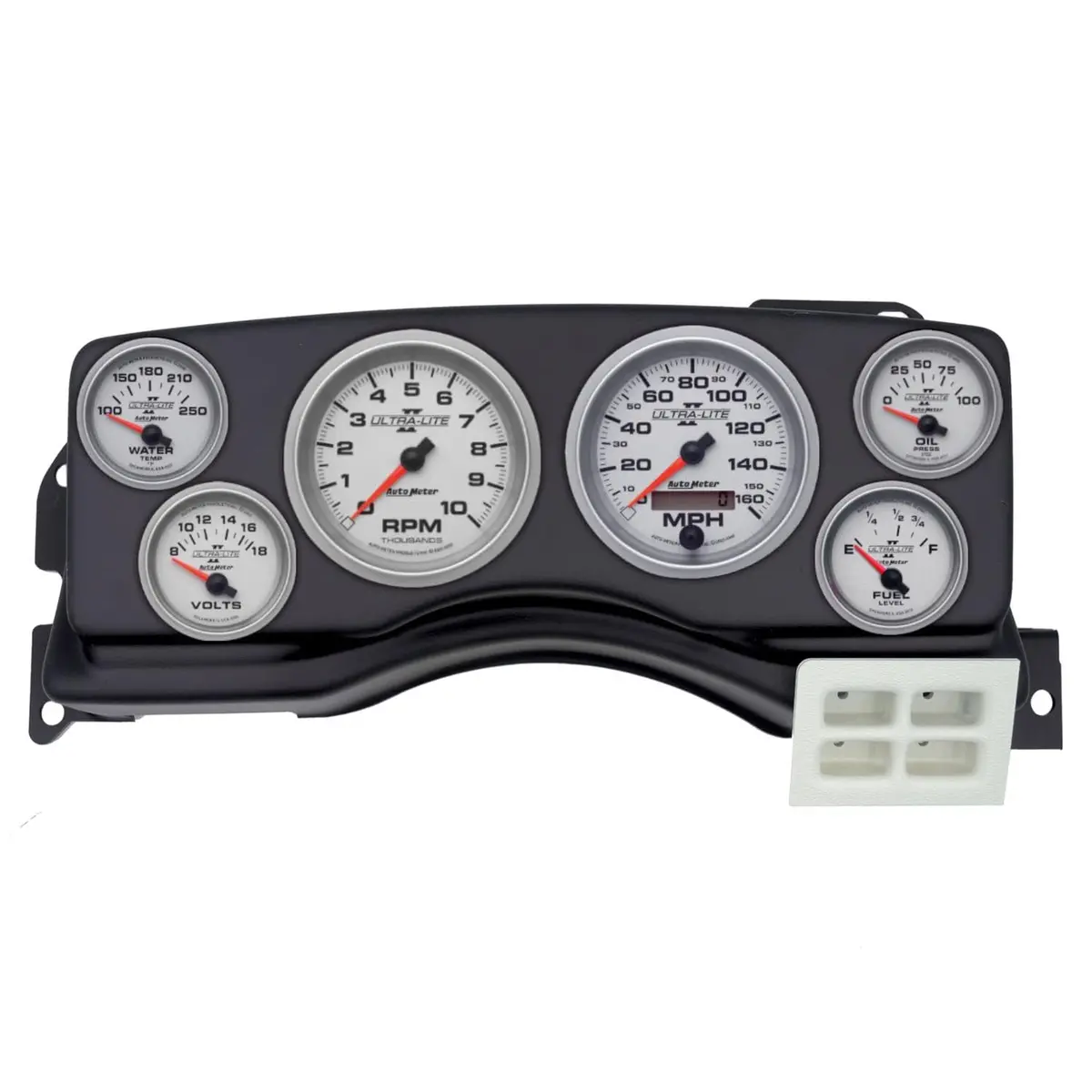 Autometer Ultra-Lite Ii Gauge Cluster – Lightweight Digital Instrument Panel With Customizable Displays 1