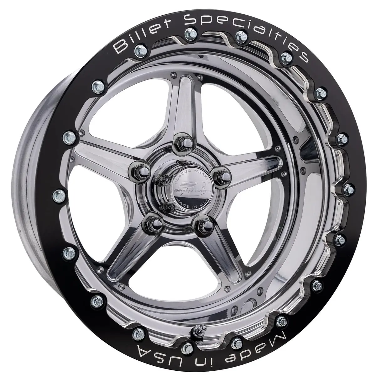 Billet Specialties Rsb23512L6165 Polished Street Lite Beadlock Wheel 1