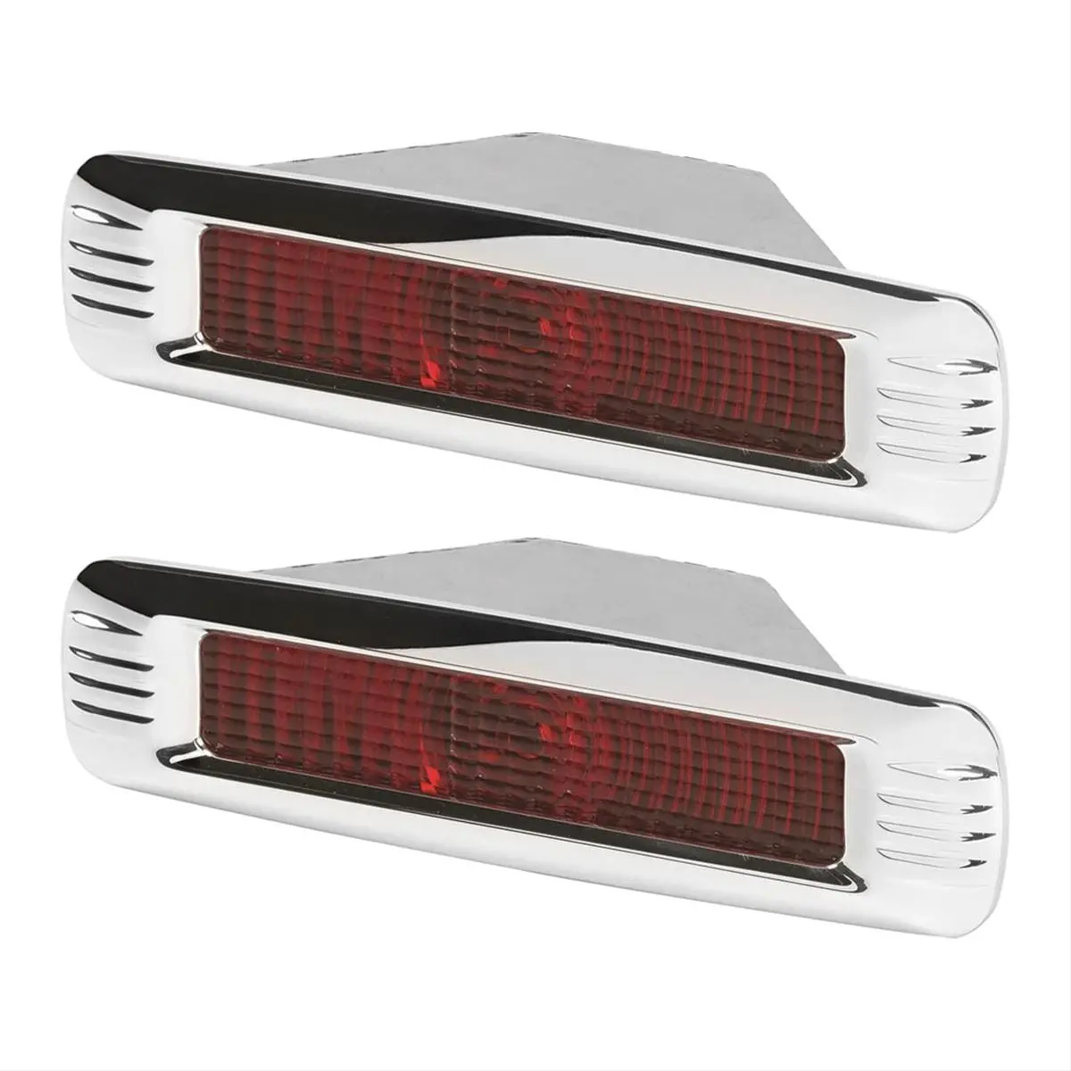 Billet Specialties 61330 Vintage-Style Led Taillights For Street Rods 1