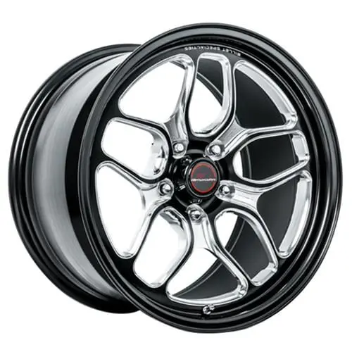 Billet Specialties Win Lite Wheel – 17X9.5", Black Anodized, 5X4.75" 1