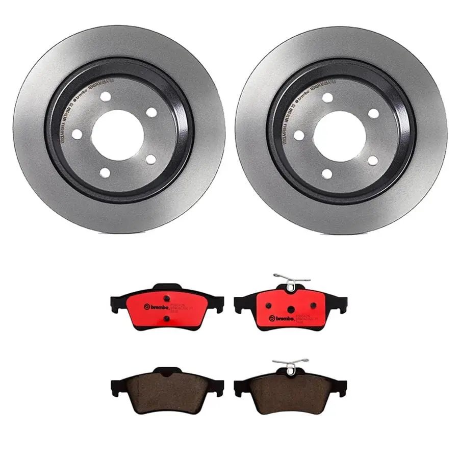 Brembo Kt00660 Premium Brake Pad & Rotor Kit 1