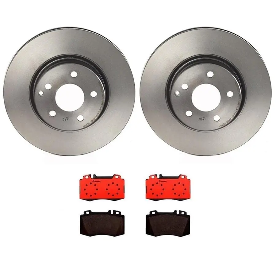 Brembo Brake Pad And Rotor Combo Kit – Complete Front-Wheel Braking Upgrade With Oe-Matched Fitment 1