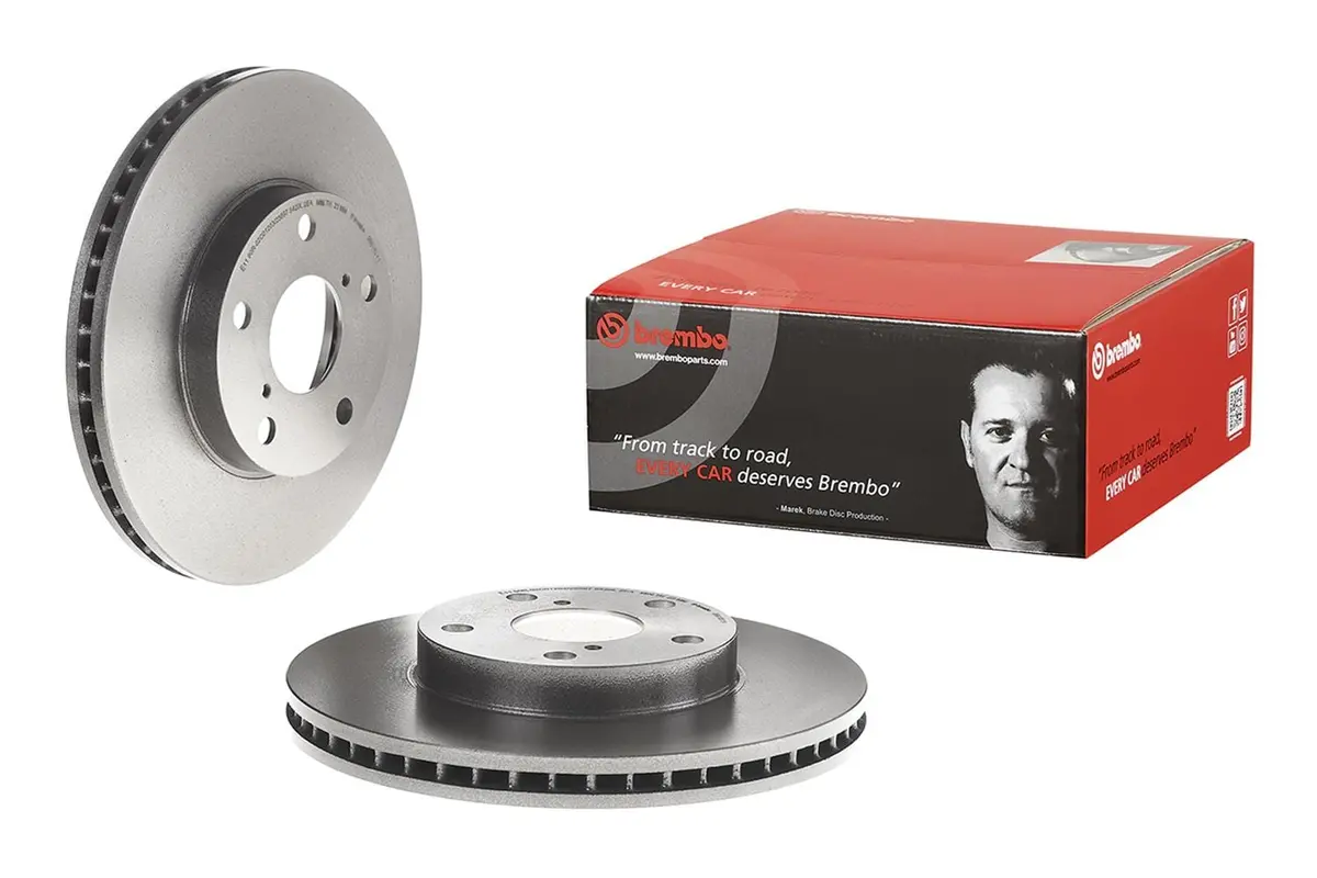 Brembo Premium Uv-Coated Brake Rotors – Model 09.9185.11 1