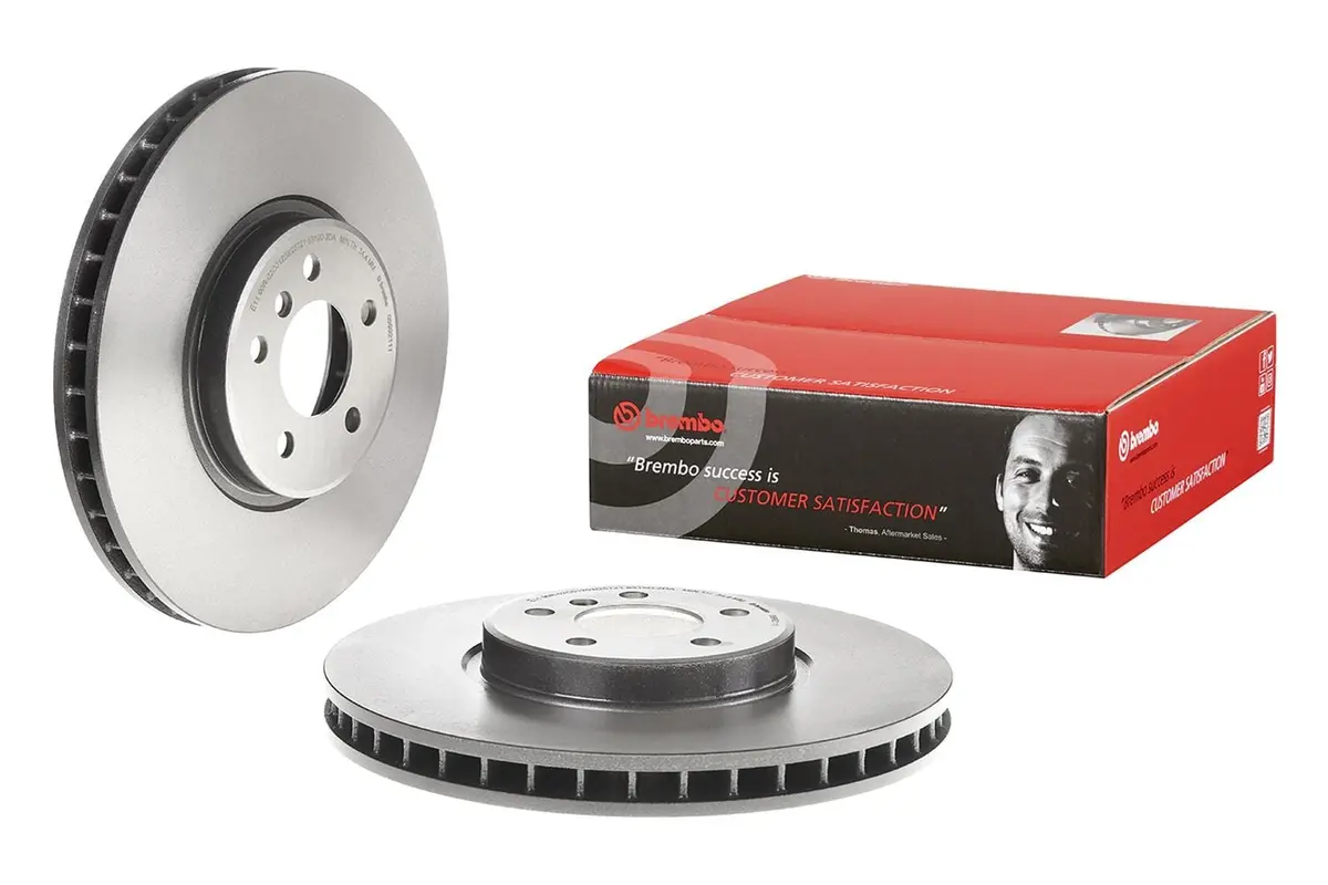 Brembo Uv-Coated Premium Brake Rotors – Corrosion-Resistant, Track-Ready (09.9921.11) 1