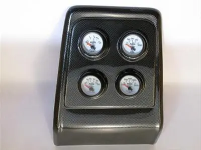 Classic Thunder Road Custom Dash Panel With Autometer Gauges - Model 410671143 1