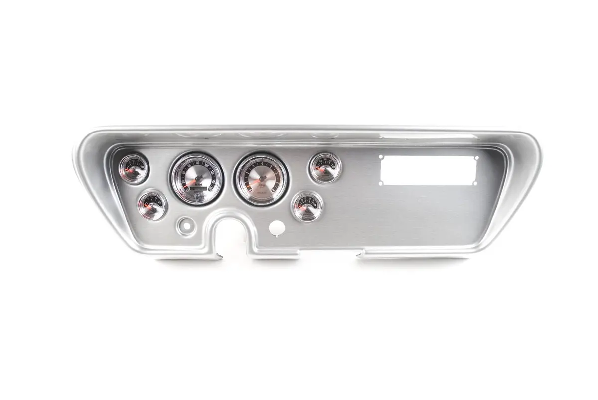 Classic Thunder Road Instrument Cluster With Autometer Gauges - 411660812 1