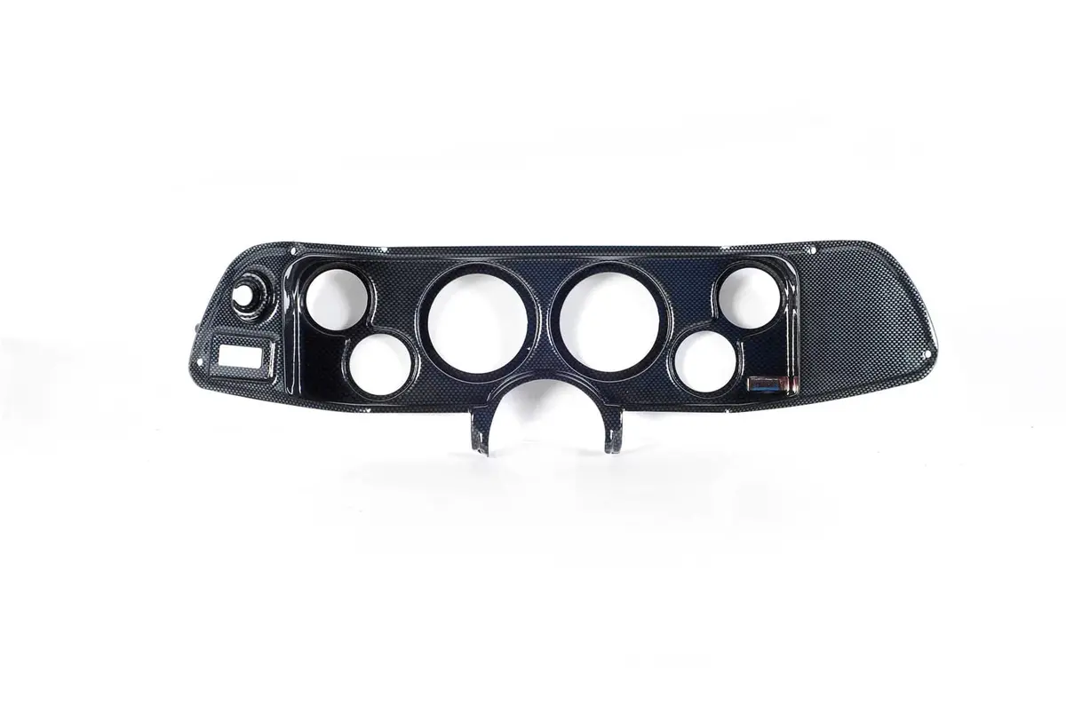 Classic Thunder Road Dash Panel With Autometer Analog Gauges 411701111 1