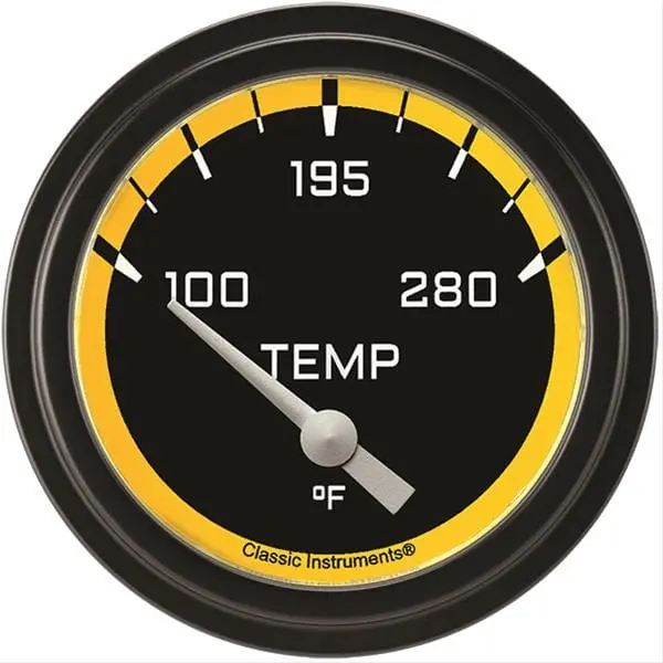 Classic Instruments Auto Cross Yellow Gauge Set – Ax226Yblf-04 1