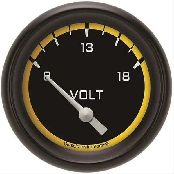 Classic Instruments Ax230Ybpf Yellow Series Auto Cross Gauges 1