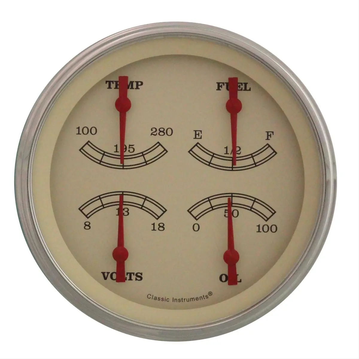 Classic Instruments Vt75Slc Vintage-Style Analog Gauge Cluster 1