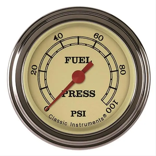 Classic Instruments Vintage-Style Analog Gauge – 2-1/16" Slf Series 1