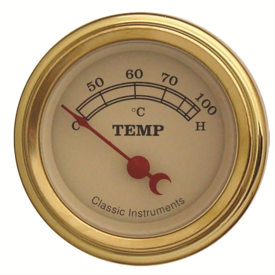 Classic Instruments Vt25Glf Vintage Series Analog Gauge Set 1