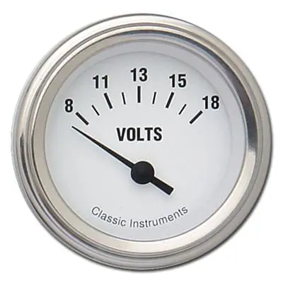 Classic Instruments White Hot Series Speedometer & Tachometer Gauge Set (Wh30Slf) 1