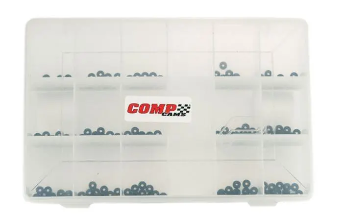 Comp Cams Xd-A Pushrod Shim Kit – 240-Piece Set, Precision Ground, Full Size Range 1