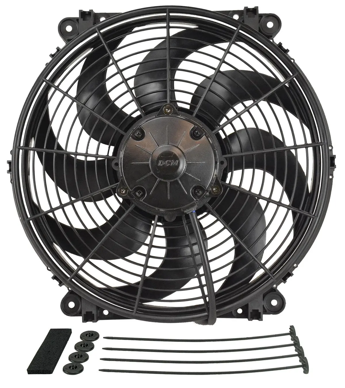 Derale Tornado Universal Electric Cooling Fan – 16" Diameter (16624) 1