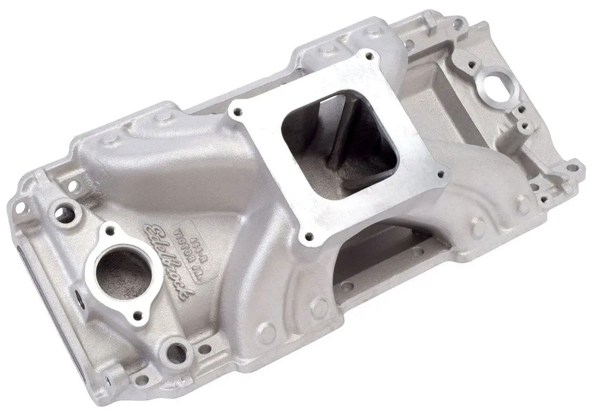 Edelbrock Victor Jr. 454-R Intake Manifold – Carbureted, High-Rpm Performance (Ed2902) 2