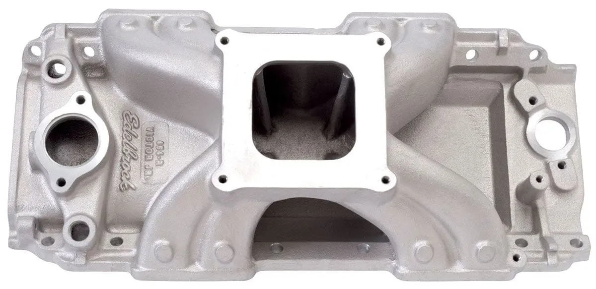 Edelbrock Victor Jr. 454-R Intake Manifold – Carbureted, High-Rpm Performance (Ed2902) 1