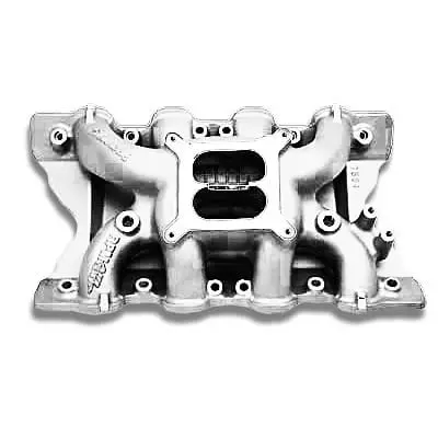 Edelbrock 75641 Performer Rpm Air-Gap Intake Manifold – Dual-Plane Aluminum 1