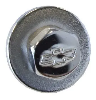Chrome Hex Washer Sems Bolts – Self-Tapping Fasteners With Integrated Washers 1
