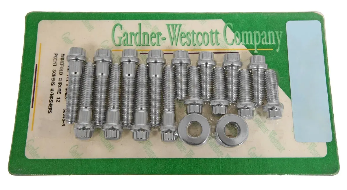 Gardner-Westcott Exhaust Manifold Mounting Hardware Kit (Part 56248-N) 1