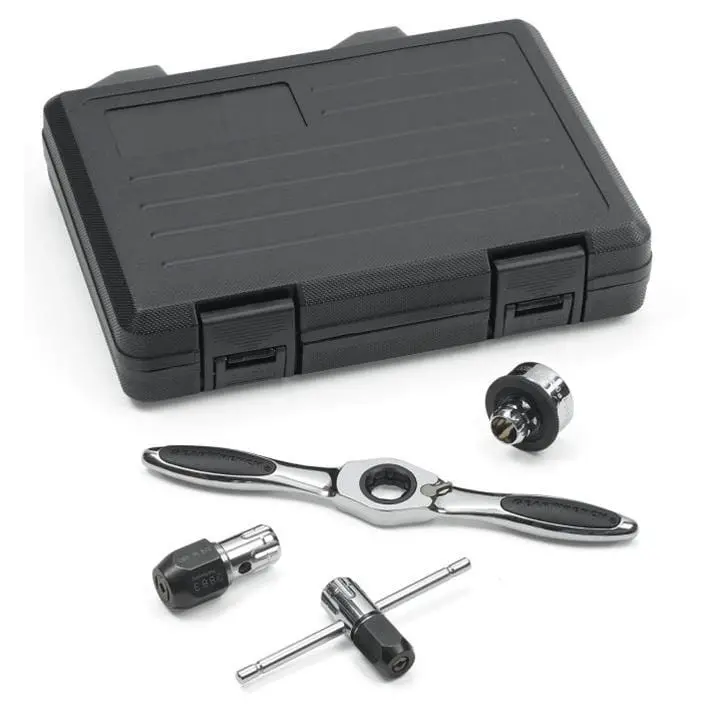 Gearwrench Tap & Die Kit – 1/4"–1/2" Sae/Metric, Ratcheting Handle (3880) 1