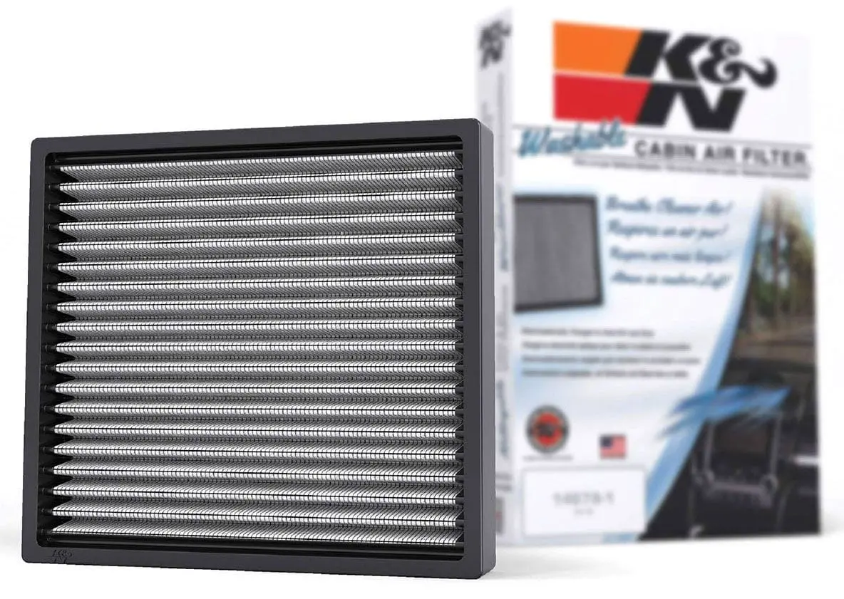 K&N Knvf2000 Premium Cabin Air Filter – Washable & Reusable 1